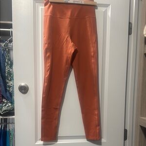 Girlfriend Collective Orange Leggings